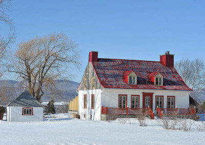 Maison ancestrale, Ile d'orleans, Québec